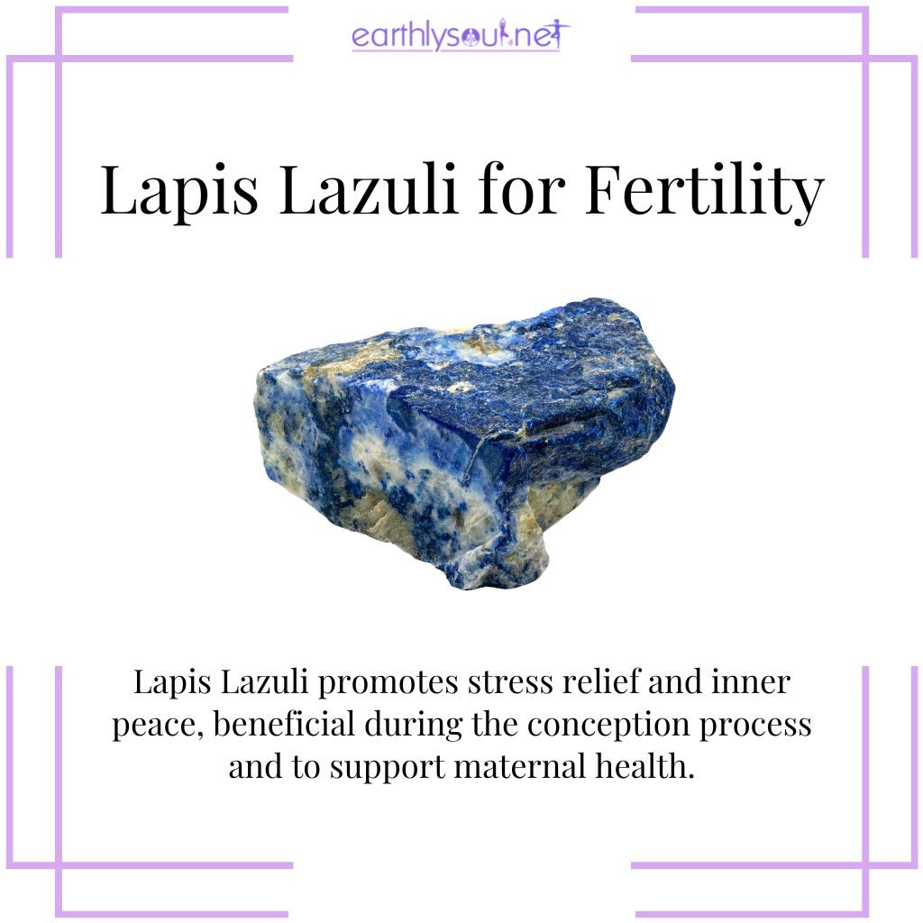 Lapis lazuli for maternal health
