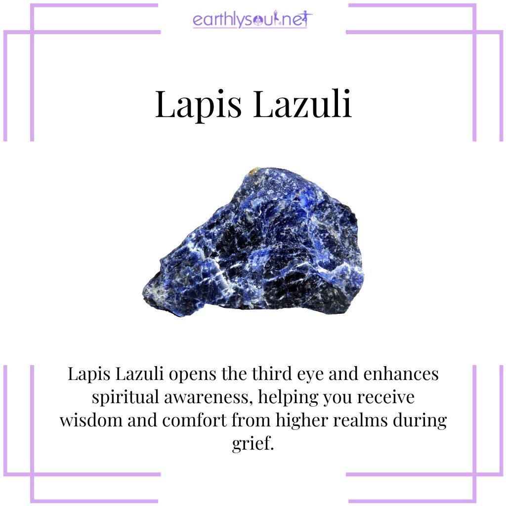 Lapis lazuli for spiritual insight