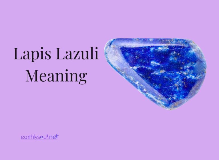 Lapis lazuli meaning: healing properties & everyday uses