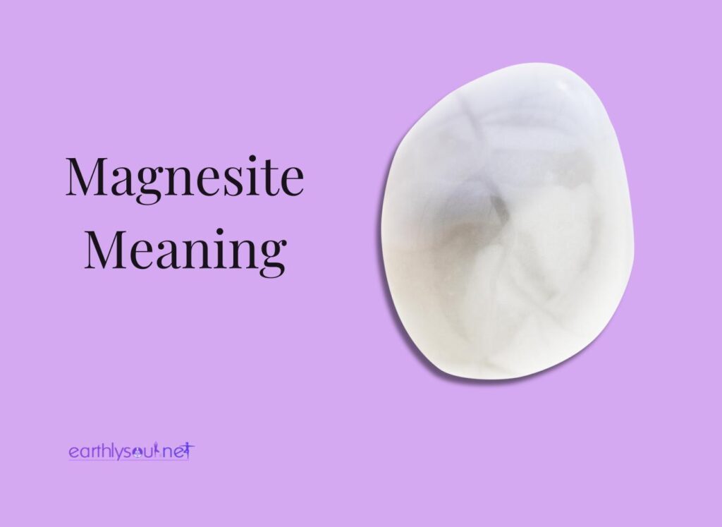 Magnesite meaning and photo of magnesite crystal