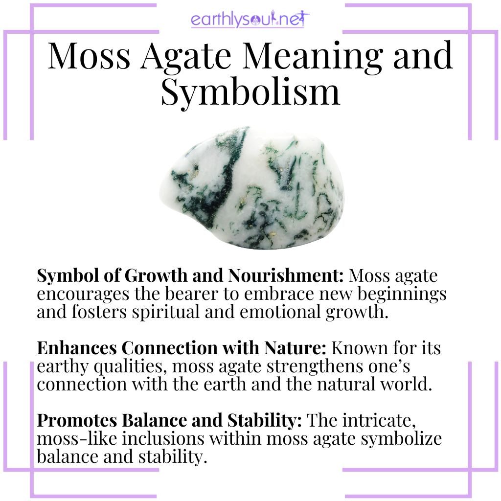 Moss Agate Meaning: Discover the Stone of New Beginnings and Abundance