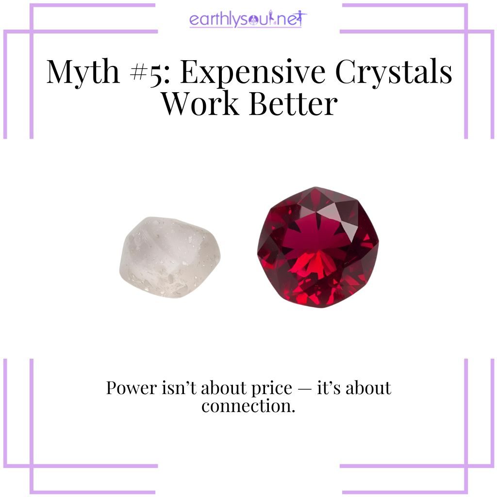 Crystal energy power not depending on price or rarity