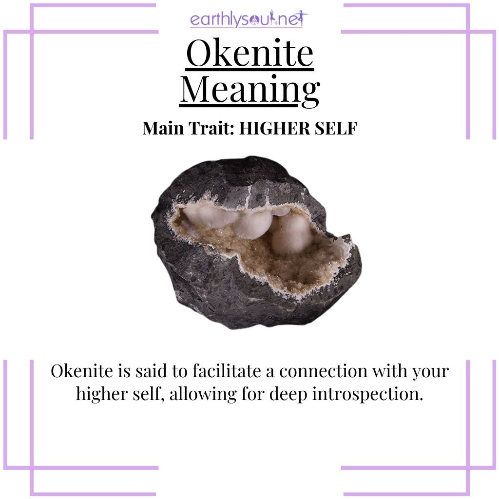 Okenite for connecting with your higher self