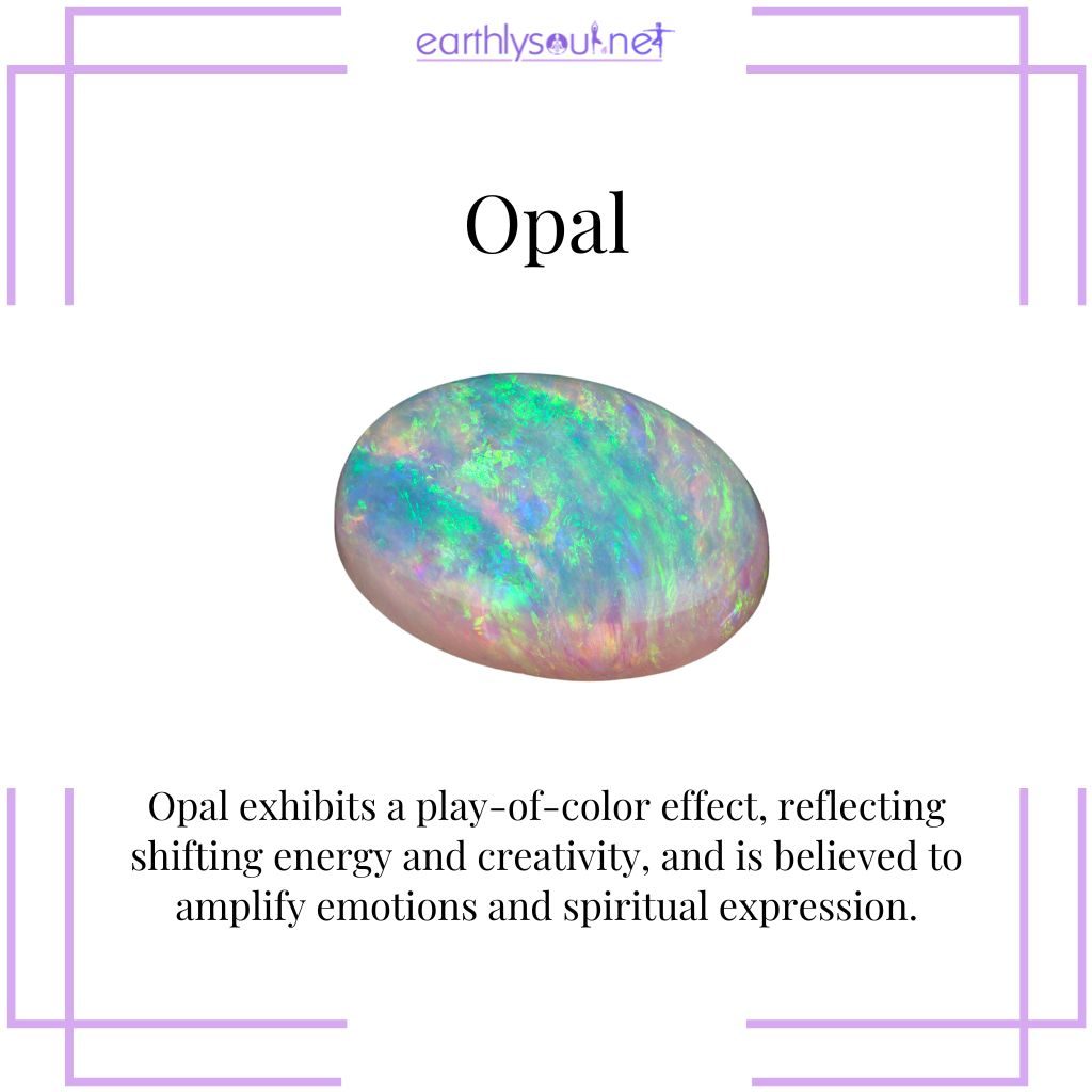Opal for emotional amplification and creativity
