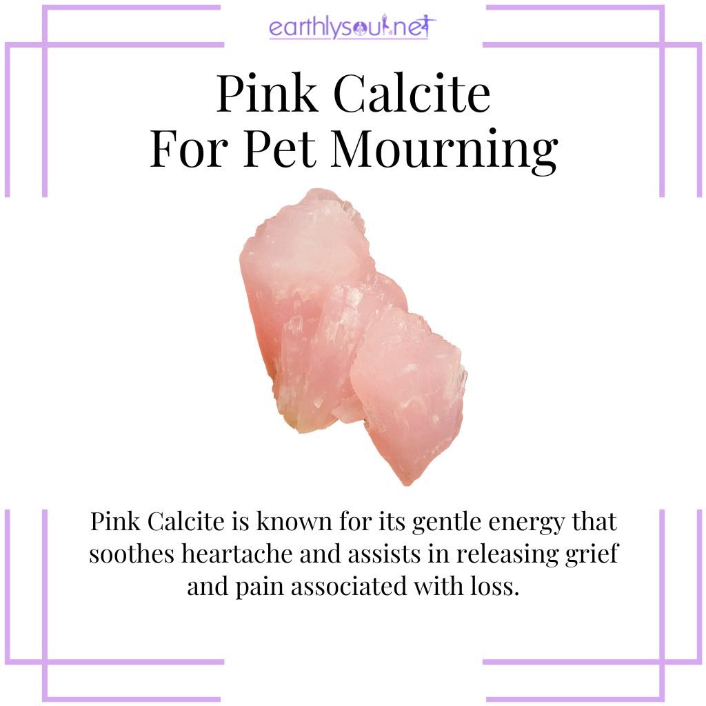 Pink Calcite for soothing heartache