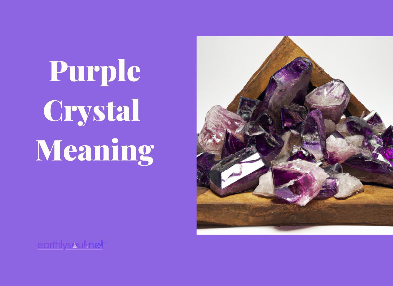 Purple crystal meaning featured image