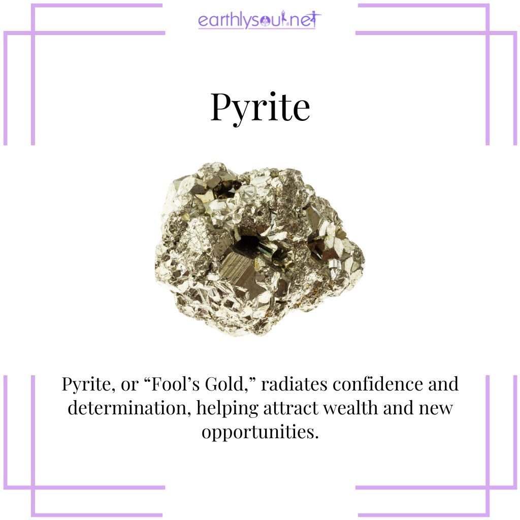 Pyrite for prosperity and motivation