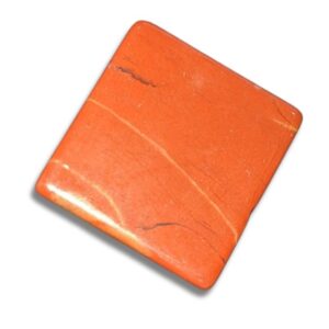 Red jasper cube