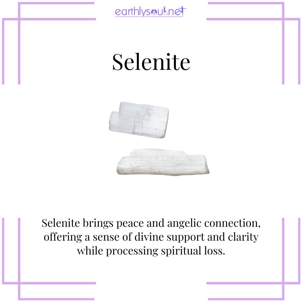 Selenite for divine connection and peace