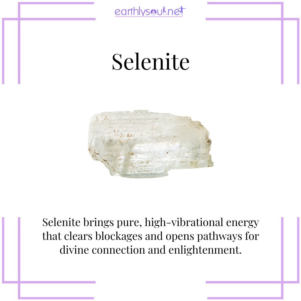 Selenite for divine connection