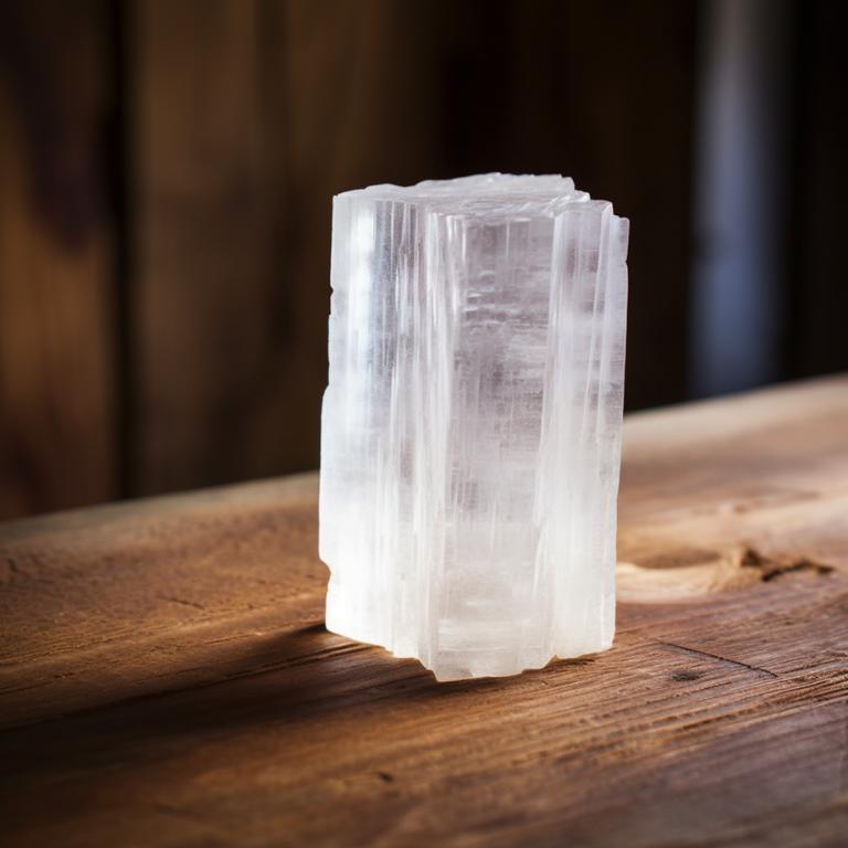 Selenite crystal photo