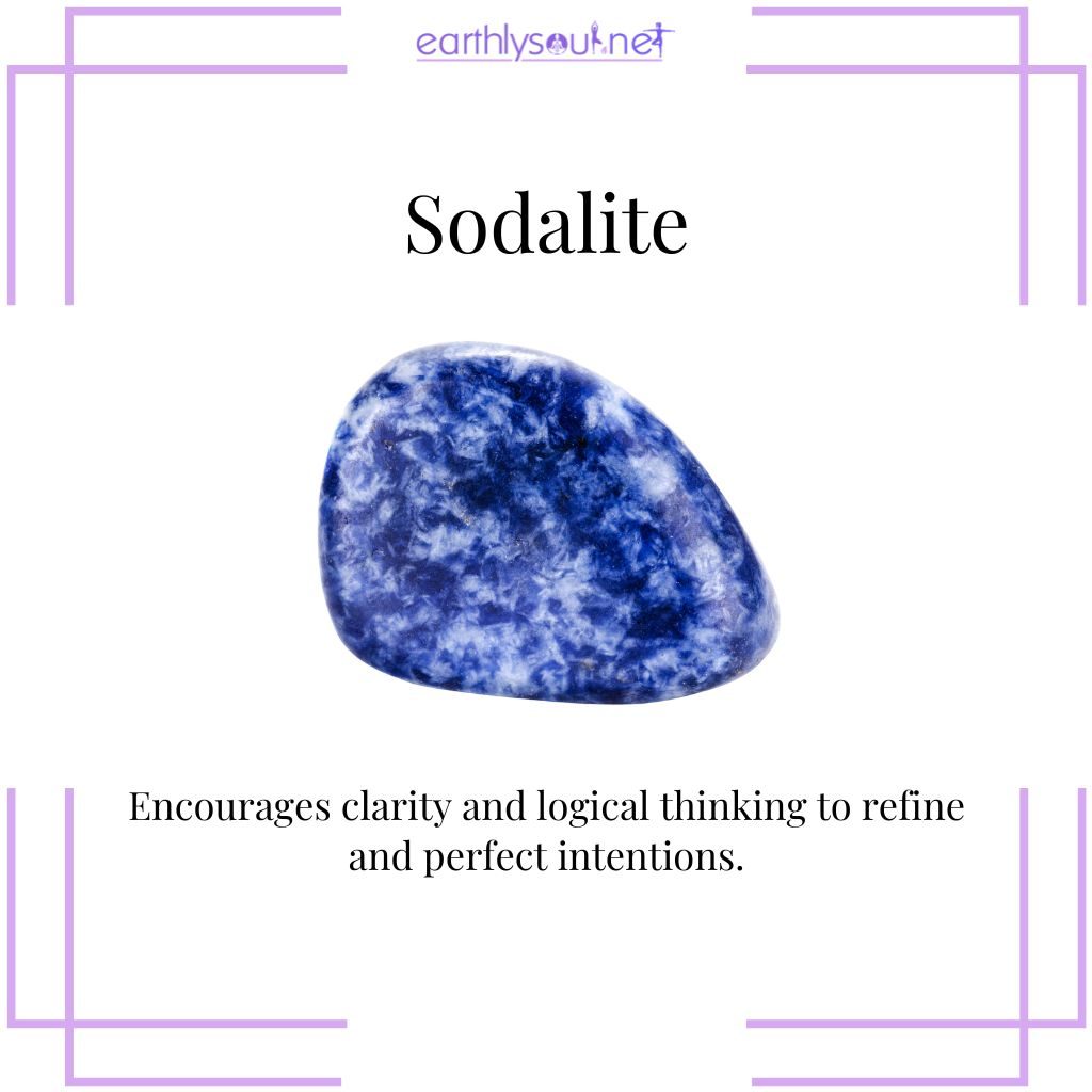 Sodalite for clarity in waxing gibbous
