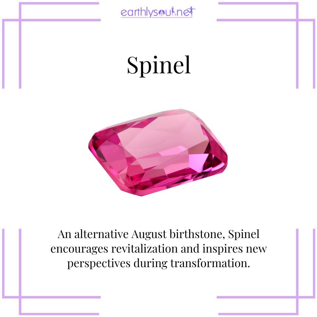 Spinel for renewal and inspiration