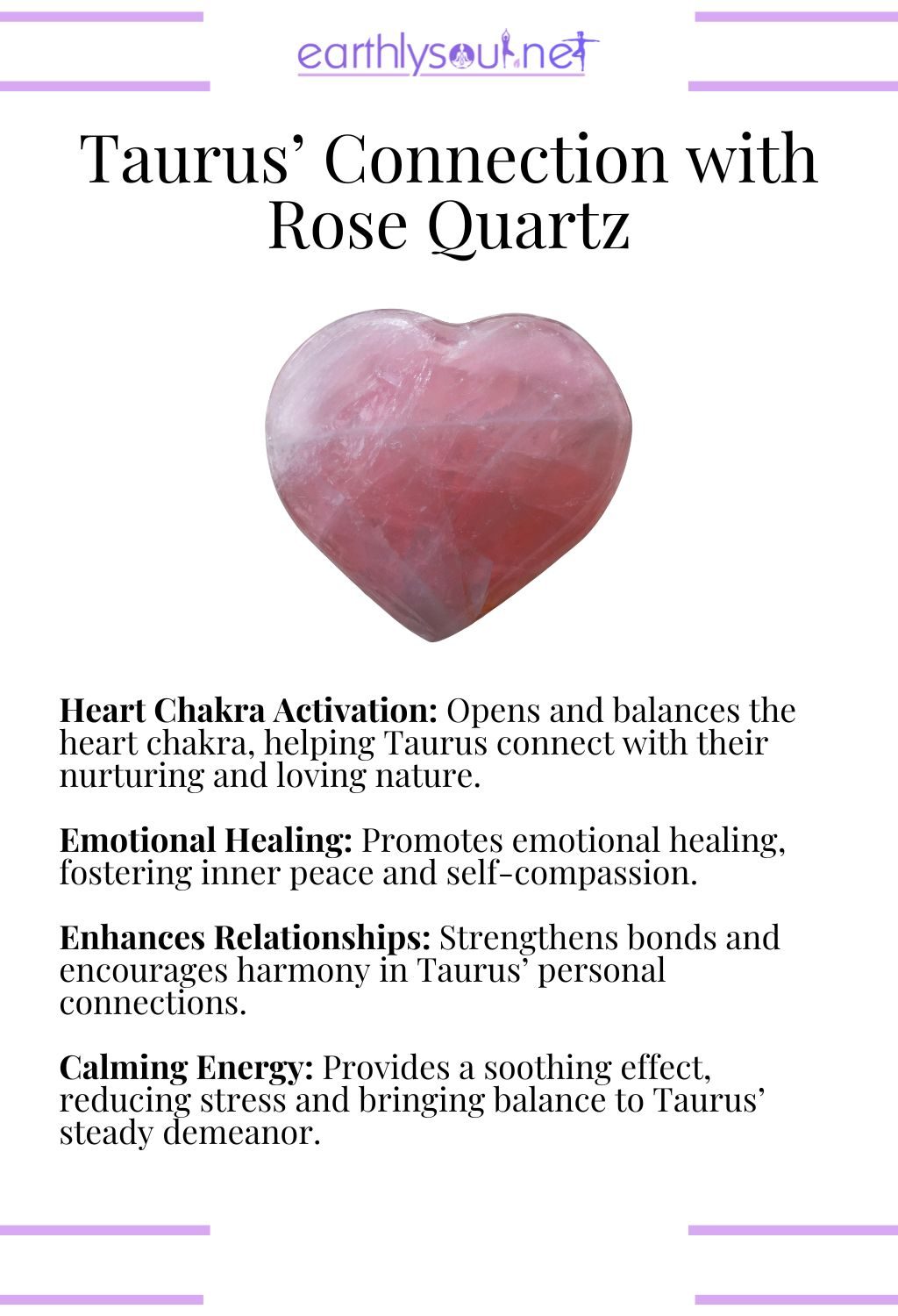 Rose quartz crystal, enhancing emotional healing and nurturing energy, perfect for taurus zodiac signs.
