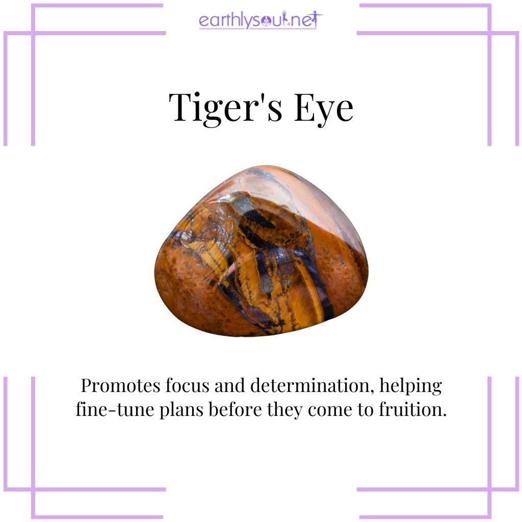Tiger’s eye for focus in waxing gibbous