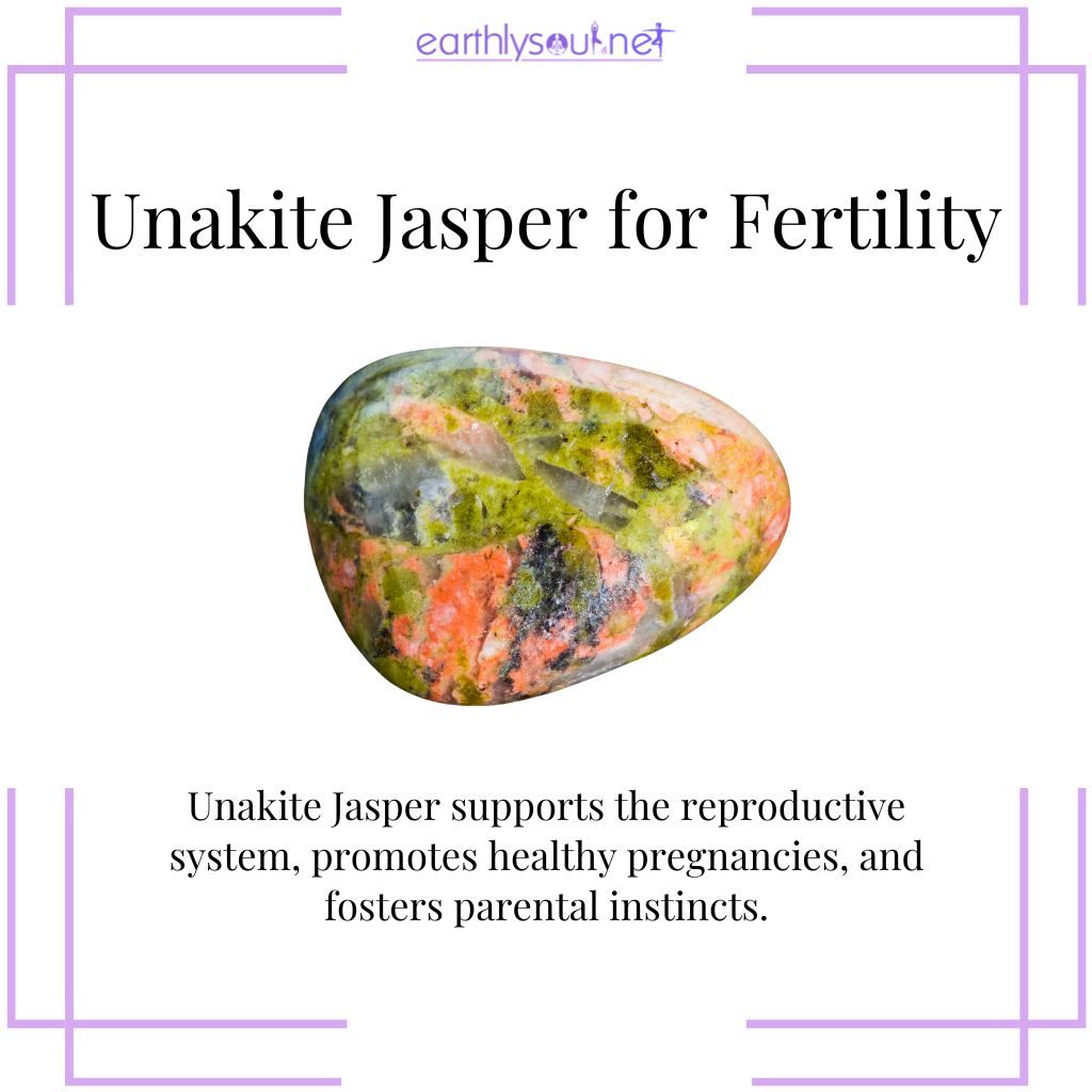 Unakite jasper for pregnancy